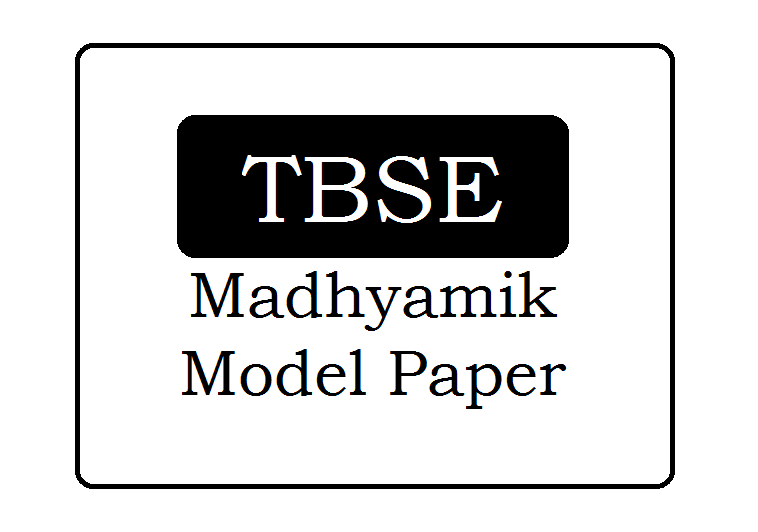 TBSE Madhyamik Model Paper 2024