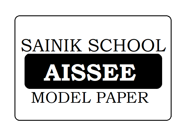 Sainik School Model Paper 2023