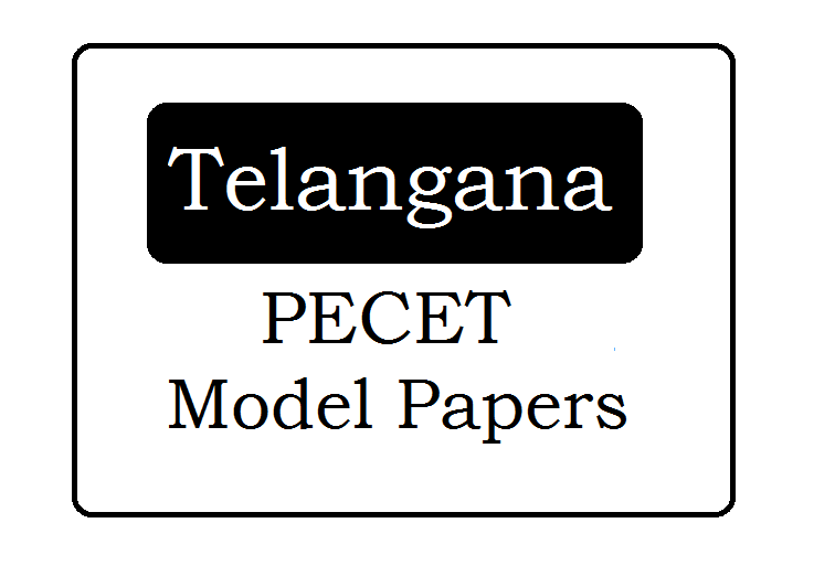 TS PECET Question Papers 2024