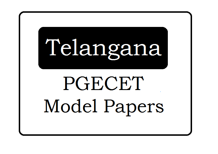 TS PGECET Question Papers 2021