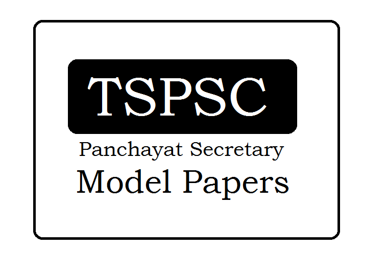 TSPSC Panchayat Secretary New Syllabus 2024