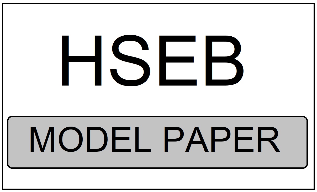 HSEB Model Paper