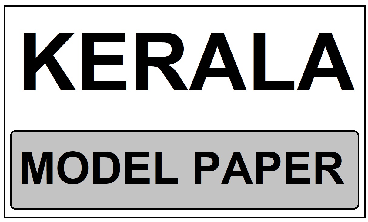 Kerala Model Paper