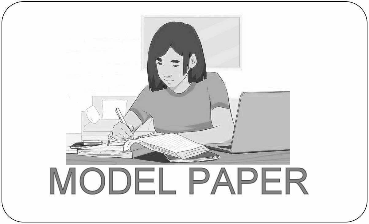 KBPE Arts & Crafts Model Paper 2024 Class 1