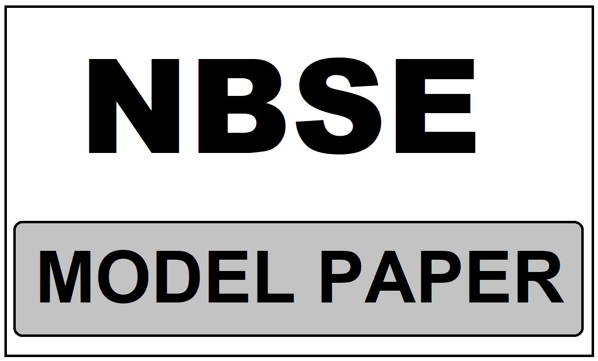 NBSE Model Paper