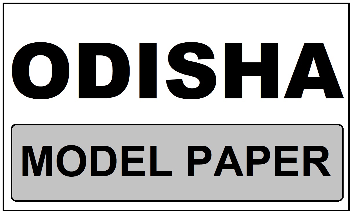 Odisha Model Paper