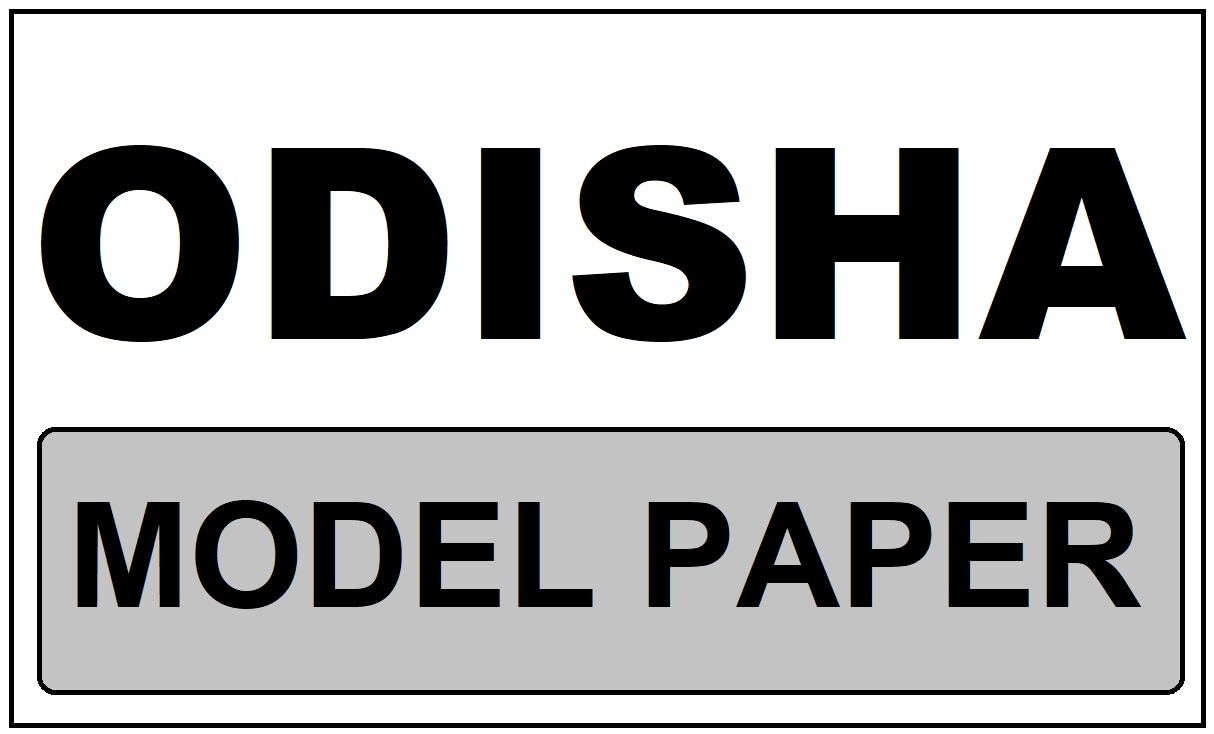 Odisha Board Model Paper 2024 Pdf Download