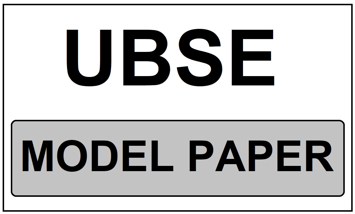 UBSE Model Paper